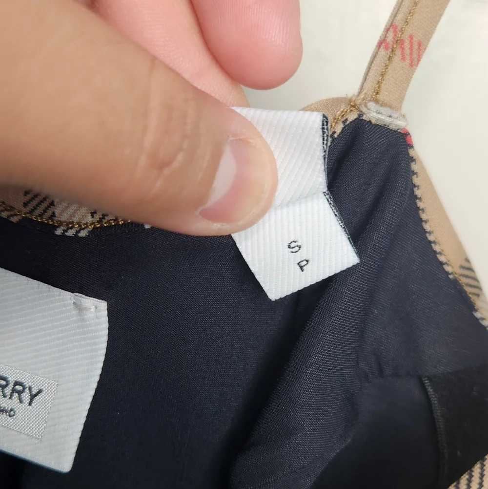 🔥 BURBERRY Check One-Piece Swimsuit | Size S | Designer Swim Bodysuit 🔥 - Picture 7 of 8